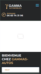 Mobile Screenshot of gamma-autos.com
